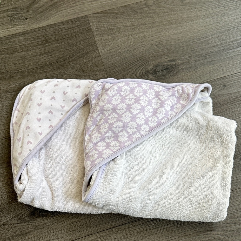 Just Bath Baby Hooded Towels